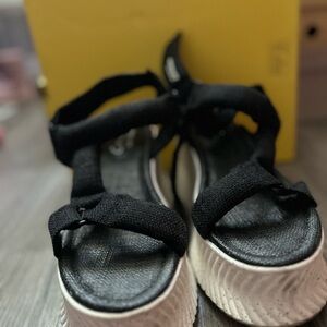 Stylish Black Womans Sandals